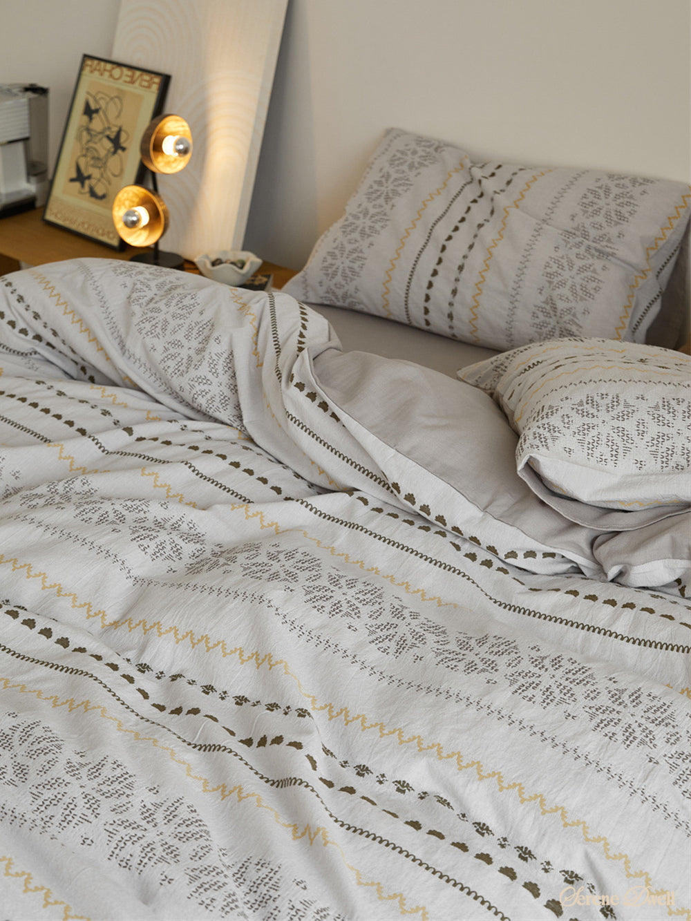 Adriana Jacquard Bedding Set